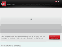 Tablet Screenshot of medialift.it