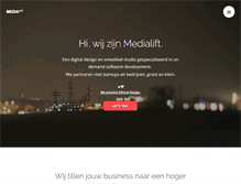 Tablet Screenshot of medialift.nl